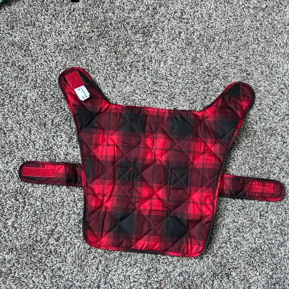 St. John’s Bark NWT checkered quilted vest Size small